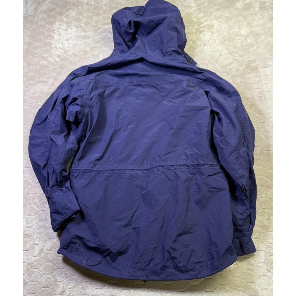VTG 90s North Face Gore-Tex Cargo Winter Jacket Purple Made in USA Med Rare